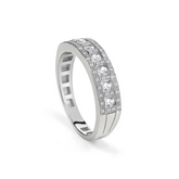 Gleam Sterling Silver Ring for Women