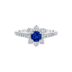 Frozen Sterling Silver Ring for Women