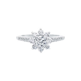 Starburst Sterling Silver Ring for Women