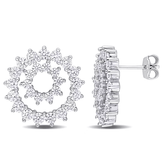 Snowbound Sterling Silver Stud Earring for Woment