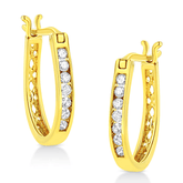 Golden Sterling Silver Cuff Earring for Women