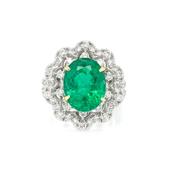 Moss Magic Sterling Silver Ring for Women