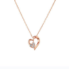 Amour Sterling Silver Necklace For Women