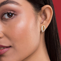 Shimmering Pendent & Earring Set