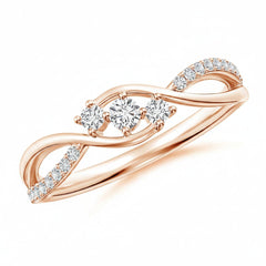 Celeste Trio 925 Silver Ring for Women