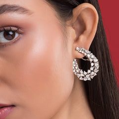 Soirée Sterling Silver Earring For Women