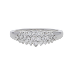 Luxe Silver Band Ring for Women