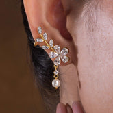 Ornate Sterling Silver Earring For Women