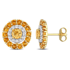 Sunset Muse Sterling Silver Stud Earring for Women