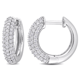 Luna Sterling Silver Hoop Earring for Women