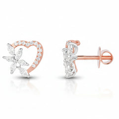 Orchid Luxe 92.5 Silver Earrings for Women