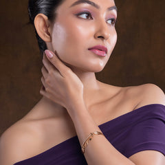 Glitz Silver Bracelet For Women