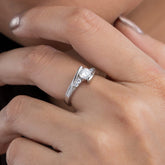 Aura Silver Ring For Women