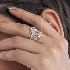 Vogue Silver Ring For Women