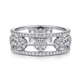 Venus Veil Sterling Silver Ring for Women