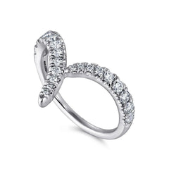 V Silver Ring for Women