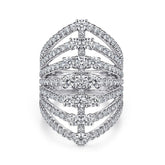 Royal Horizon Sterling Silver Ring for Women