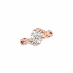 Voile de Lune Sterling Silver Ring for Women