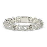 Rosetta Men's Silver Bracelet