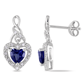 Midnight Hues Sterling Silver Earring for Women