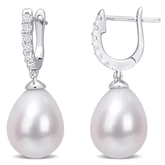 Opal Whisper Sterling Silver Drop Earring for Women