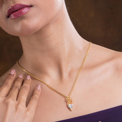 Luna Love Sterling Silver Necklace For Women