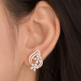 Moonfall 92.5 Sterling Silver Earring for Women