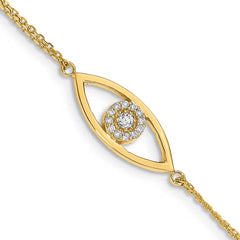 Eterna Evil Eye Sterling Silver Bracelet for Women