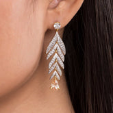 Starlit Sterling Silver Earring For Women
