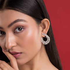 Soirée Sterling Silver Earring For Women