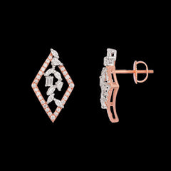 Rain Drop 92.5 Sterling Silver Earring for Women