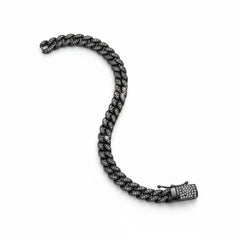 Elite Men's 925 Silver Tennis Bracelet