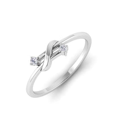 Éternelle Infinity Silver Ring For Women