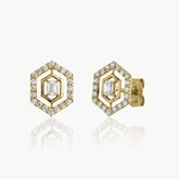 Prism Edge 92.5 Silver Earrings for Women