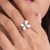 Stellar Sterling Silver Ring For Women
