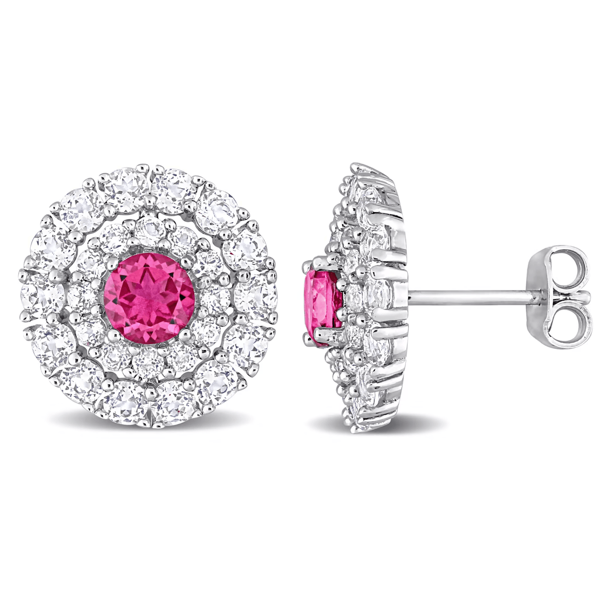 Rosette Sterling Silver Stud Earring for Women