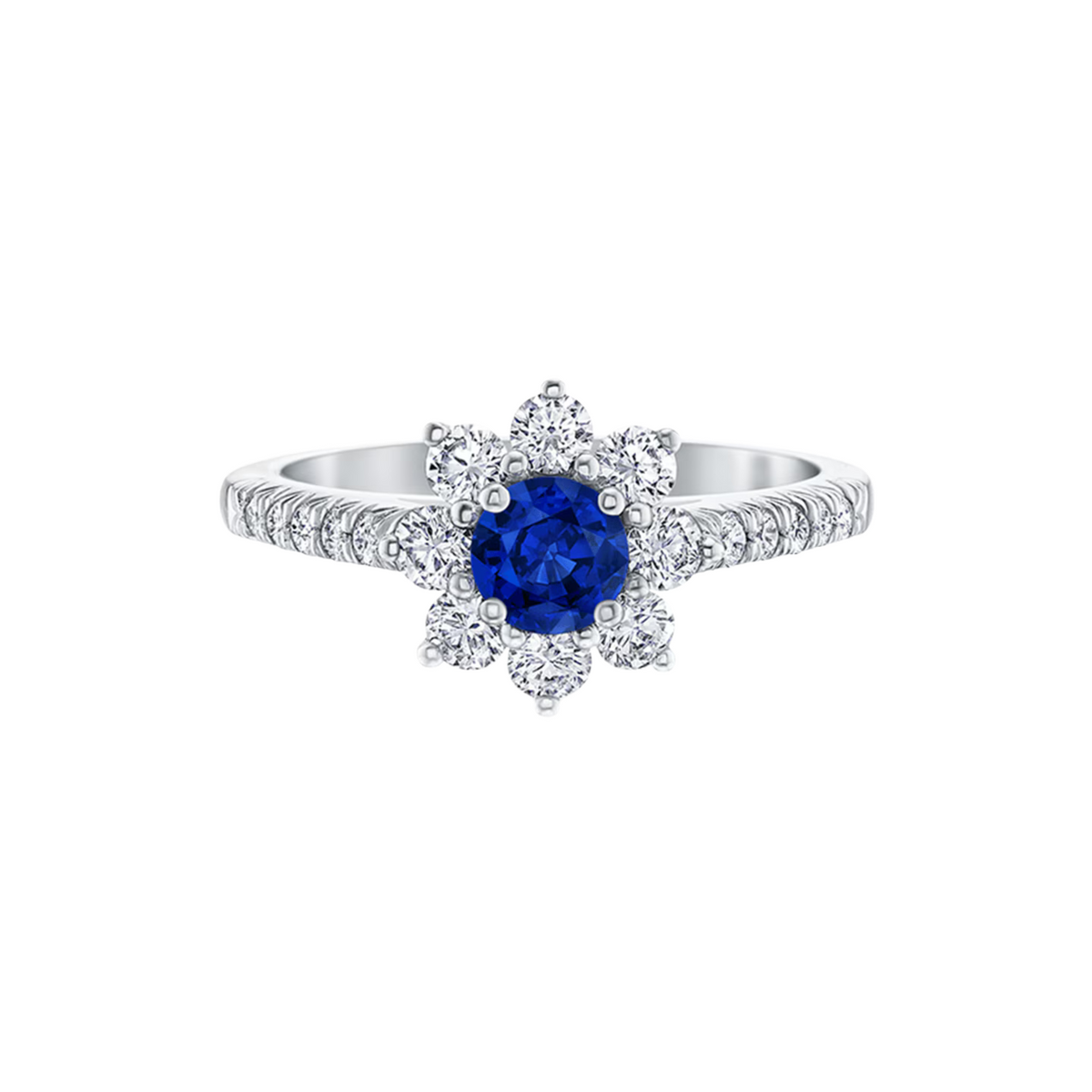 Frozen Sterling Silver Ring for Women