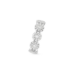 Radiant Path Sterling Silver Ring for Women