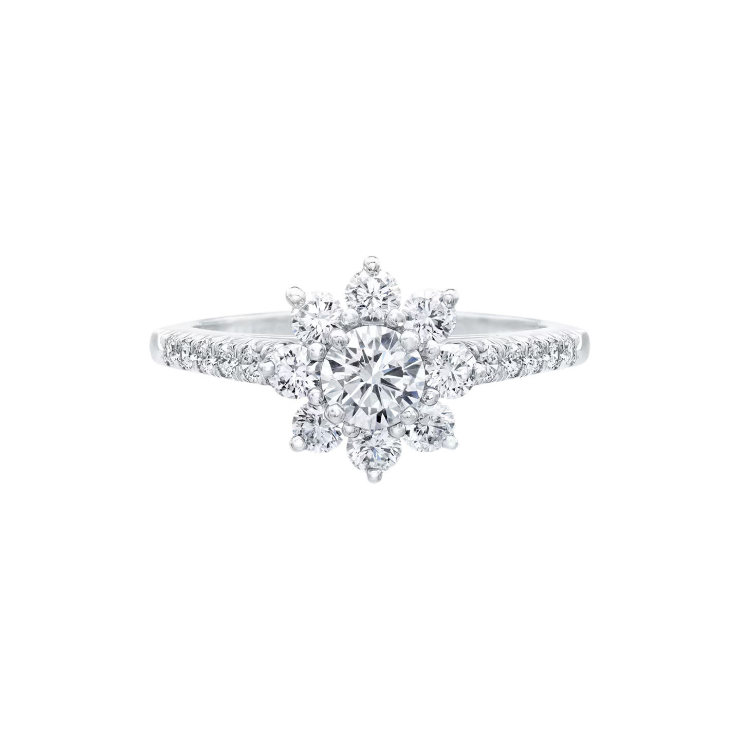 Starburst Sterling Silver Ring for Women
