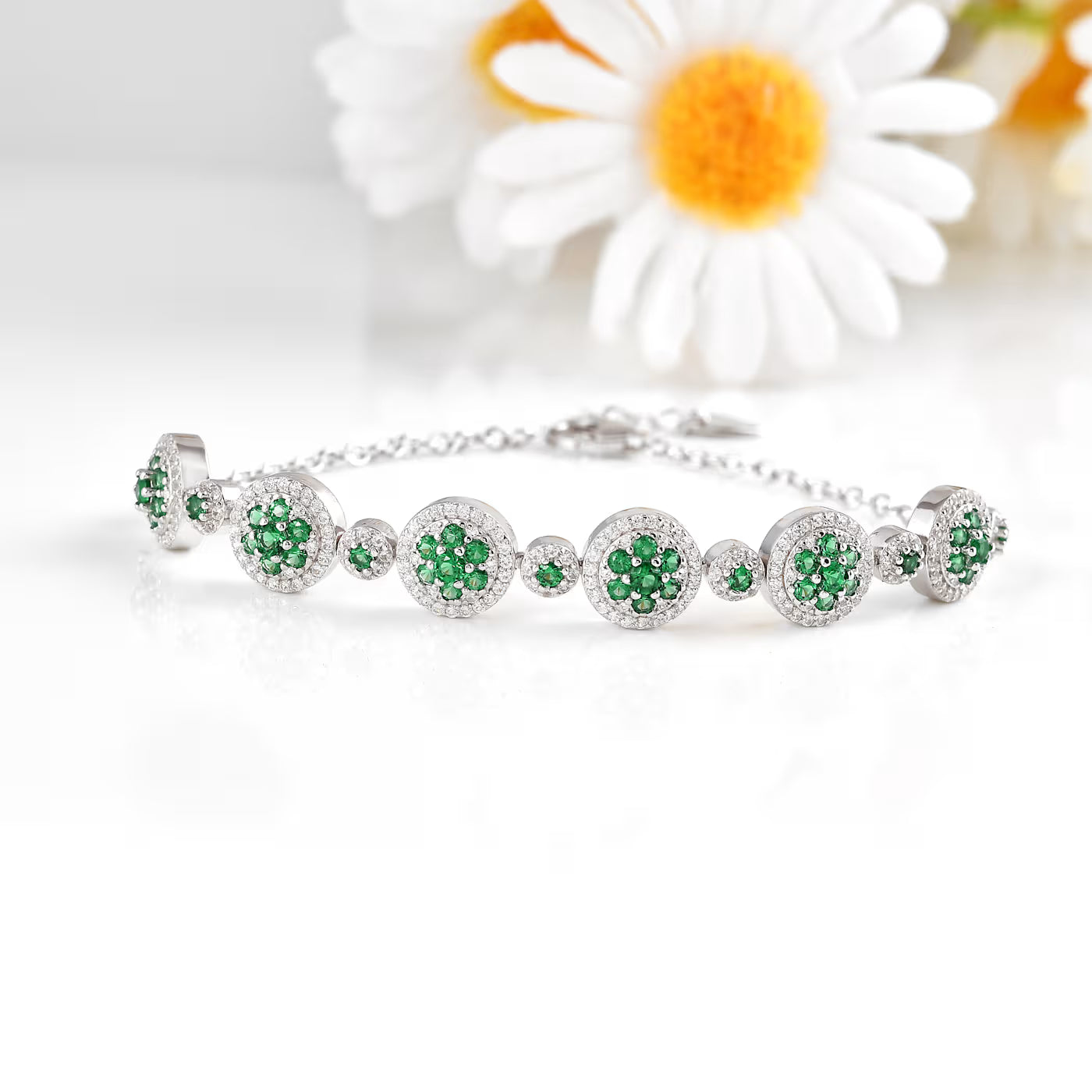 Elara Sterling Silver Bracelet for Women