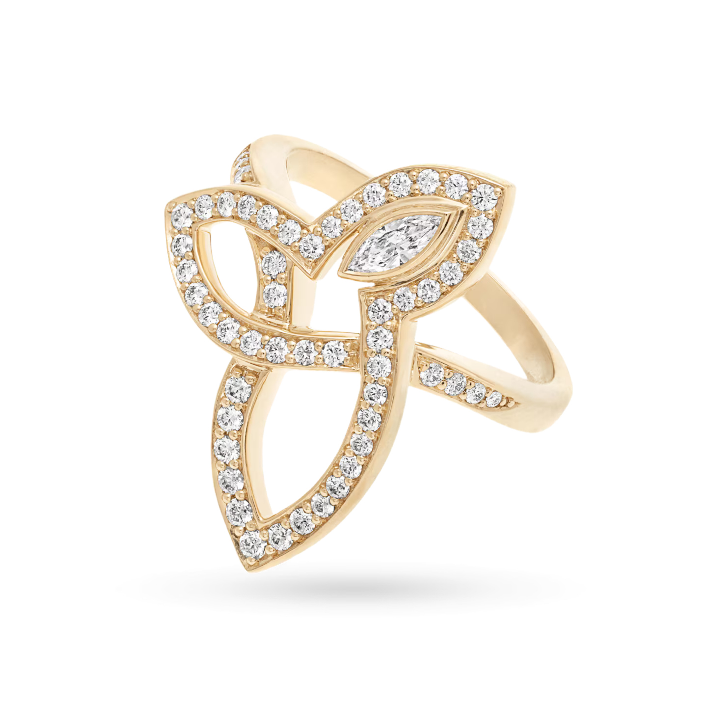 D’Argent Rose Gold Silver Ring for Women