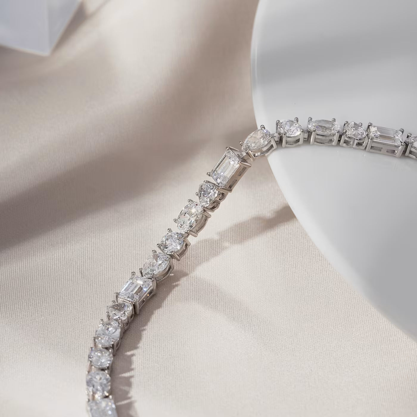 Starry Gleam Sterling Silver Bracelet for Women