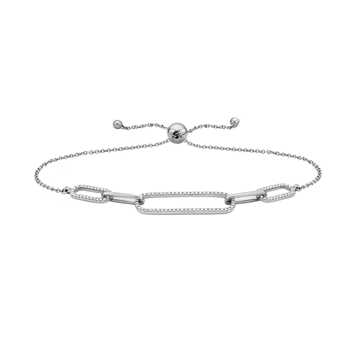 Imperial Loop Sterling Silver Bracelet for Women