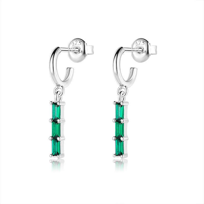 Nova Star Silver Stud Earrings