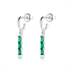 Nova Star Silver Stud Earrings