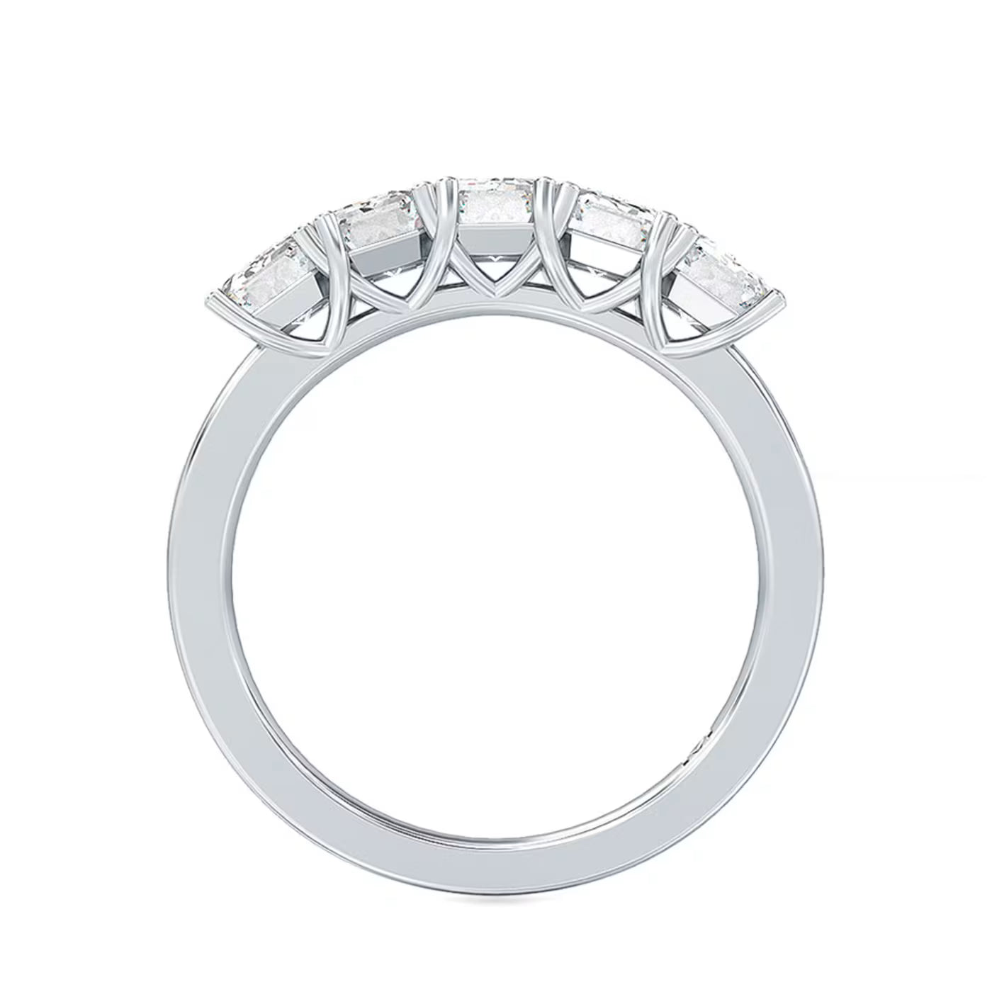 Crystal Halo Sterling Silver Ring for Women