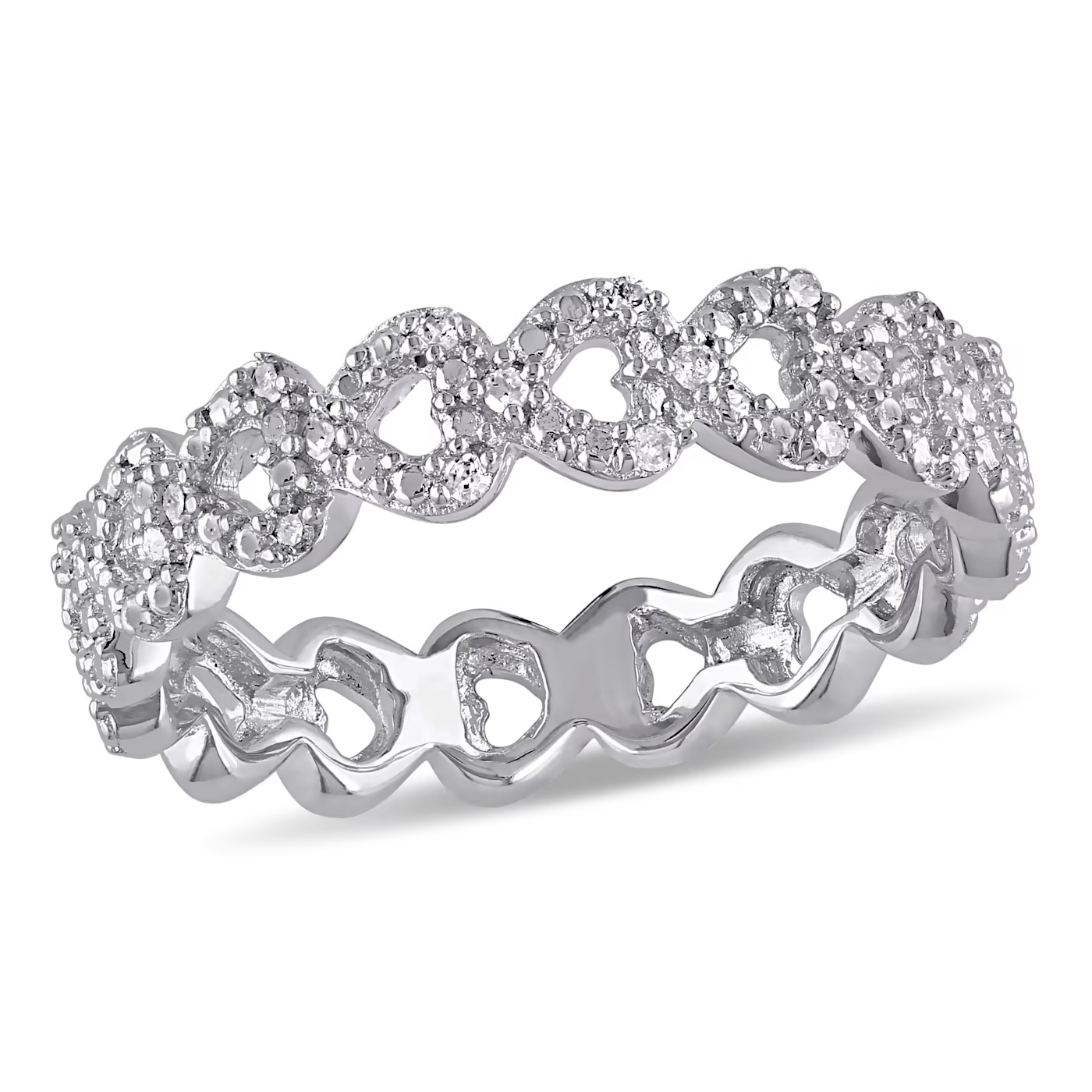 Heartlock Sterling Silver Ring for Women