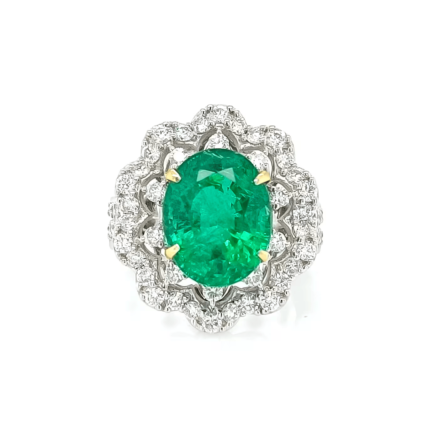 Moss Magic Sterling Silver Ring for Women