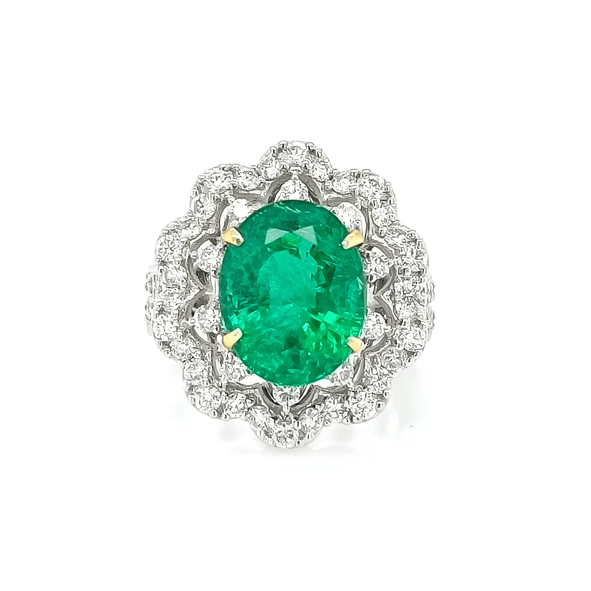 Moss Magic Sterling Silver Ring for Women