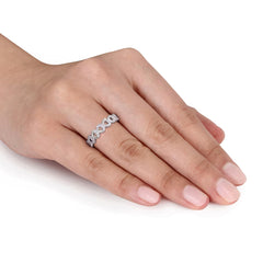 Heartlock Sterling Silver Ring for Women